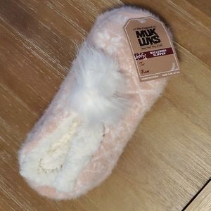NWT Muk Luks Ballerina Slippers